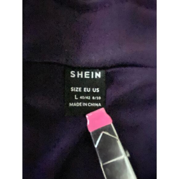 BLUE SEQUIN MIDI SKIRT - Picture 6 of 9